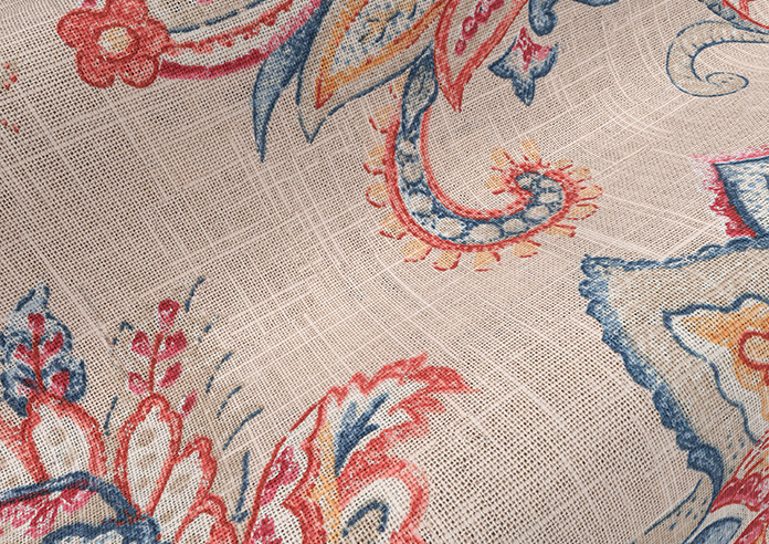 Pembury, Cranberry - Made to Measure Curtains - Image 4